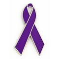 Purple Awareness Ribbon Lapel Pin